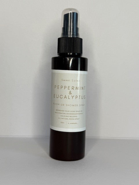 Peppermint & Eucalyptus Room or Shower spray