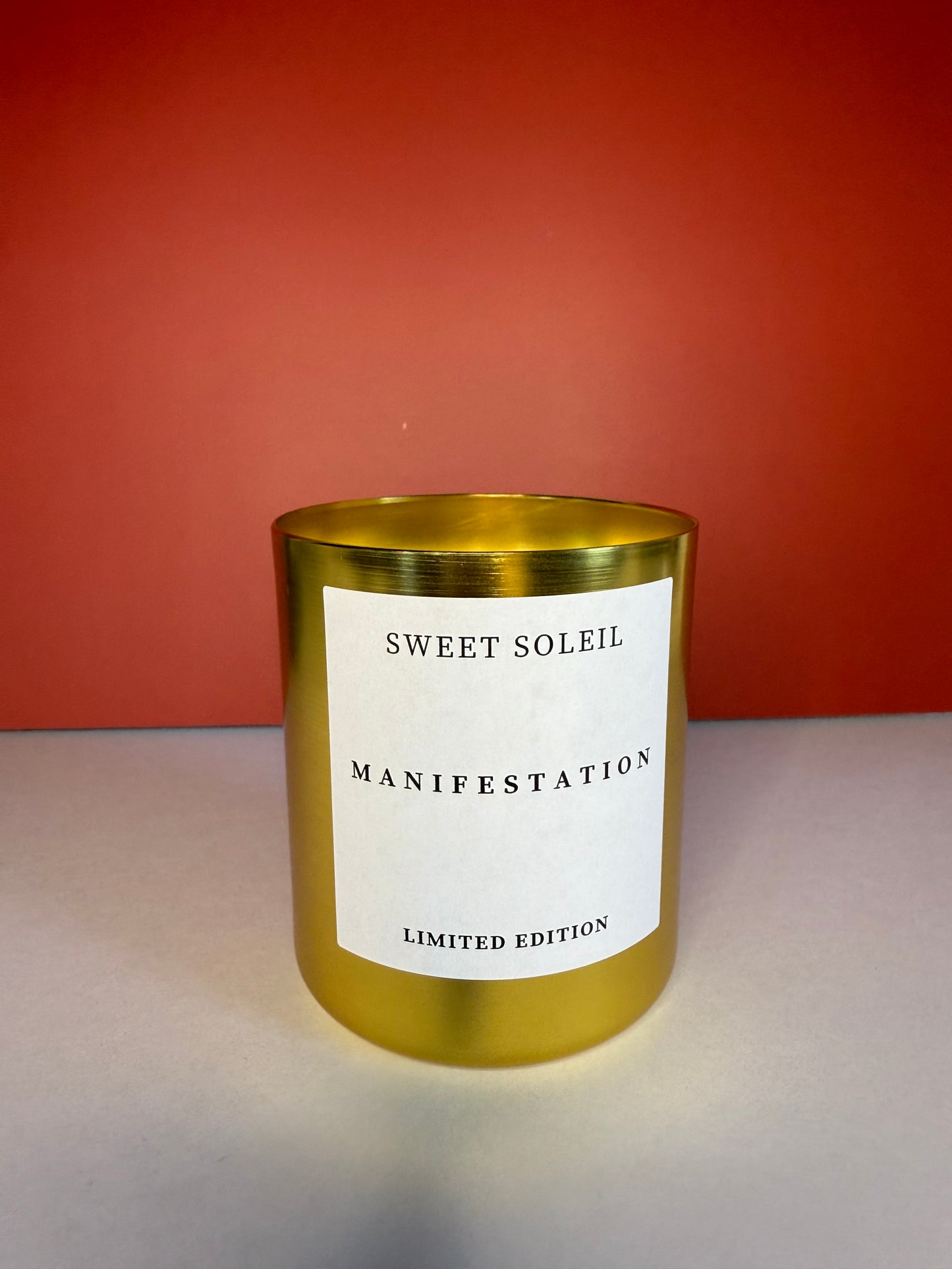 Sweet Soleil Gold Manifestation Candle (R)