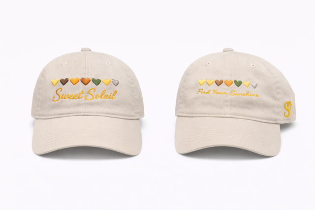 Find Your Sunshine Hearts Cap