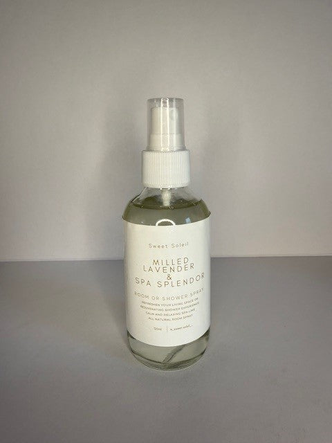 Milled Lavender & Spa Splendor Room & Shower Spray