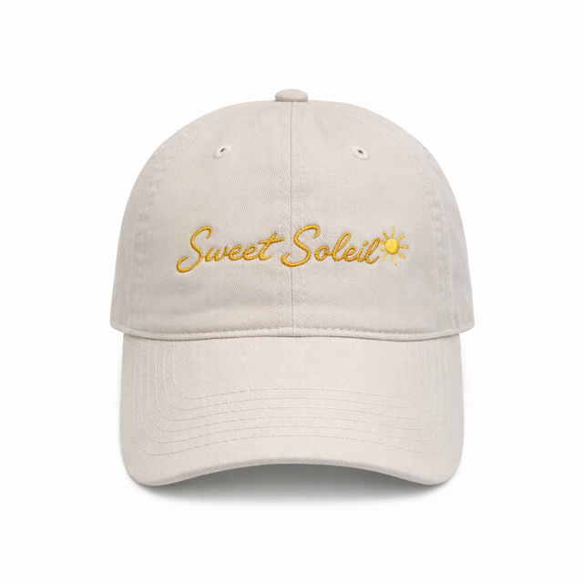Sweet Soleil Script Cap