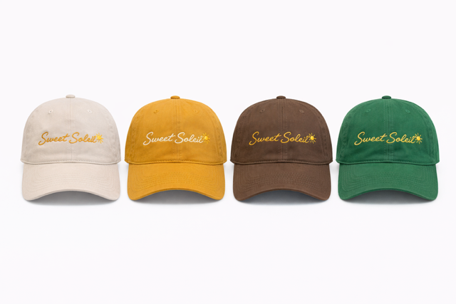 Sweet Soleil Script Cap